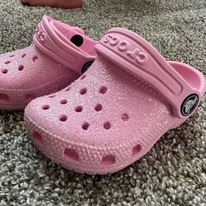Pink Crocs